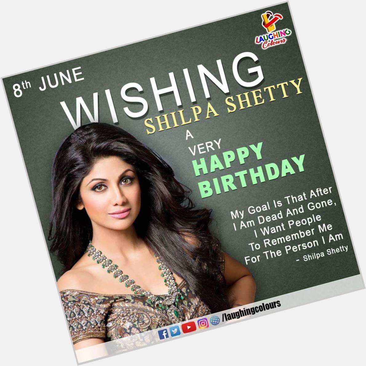  happy birthday to Shilpa shetty mam...  