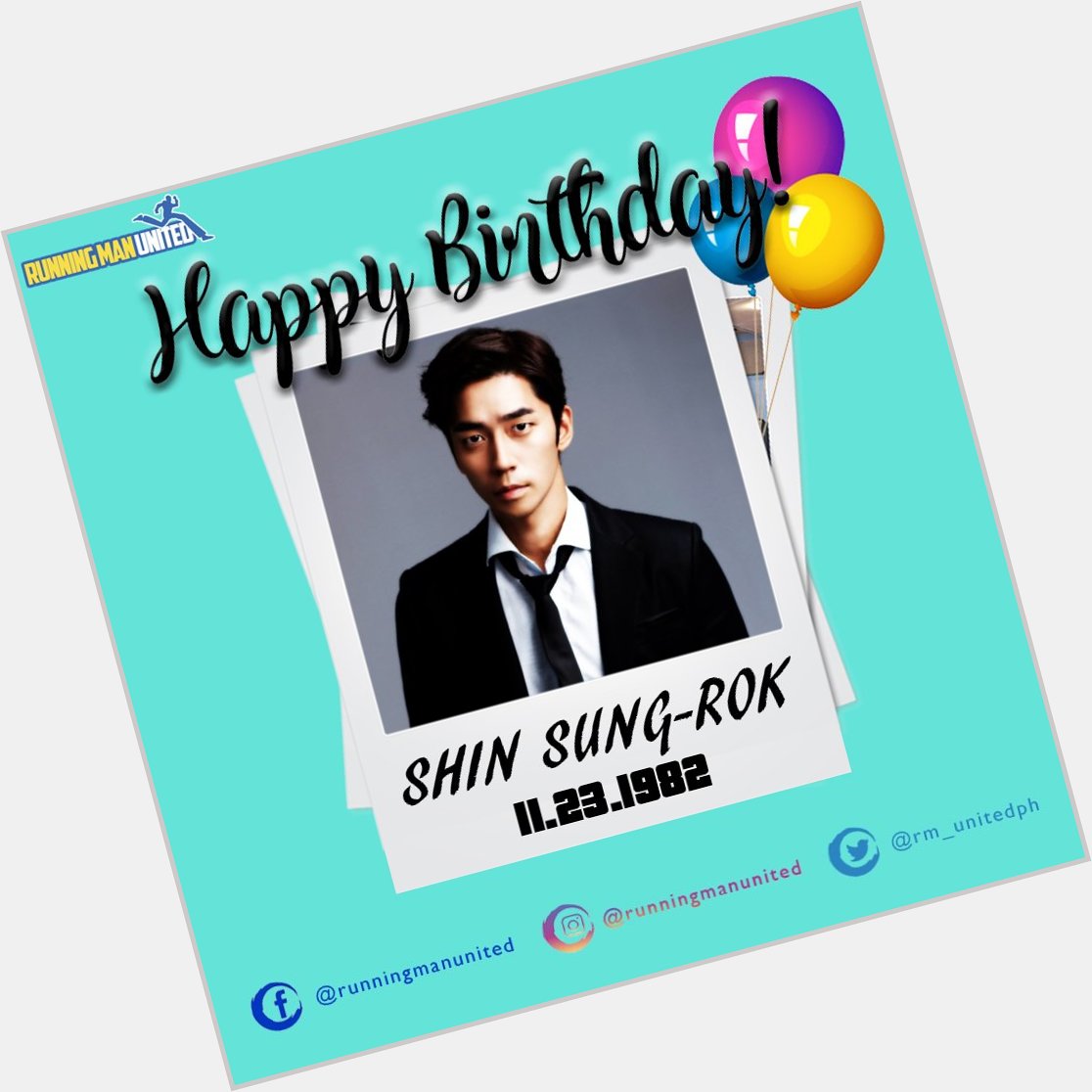 Happy Birthday Shin Sung-rok! 