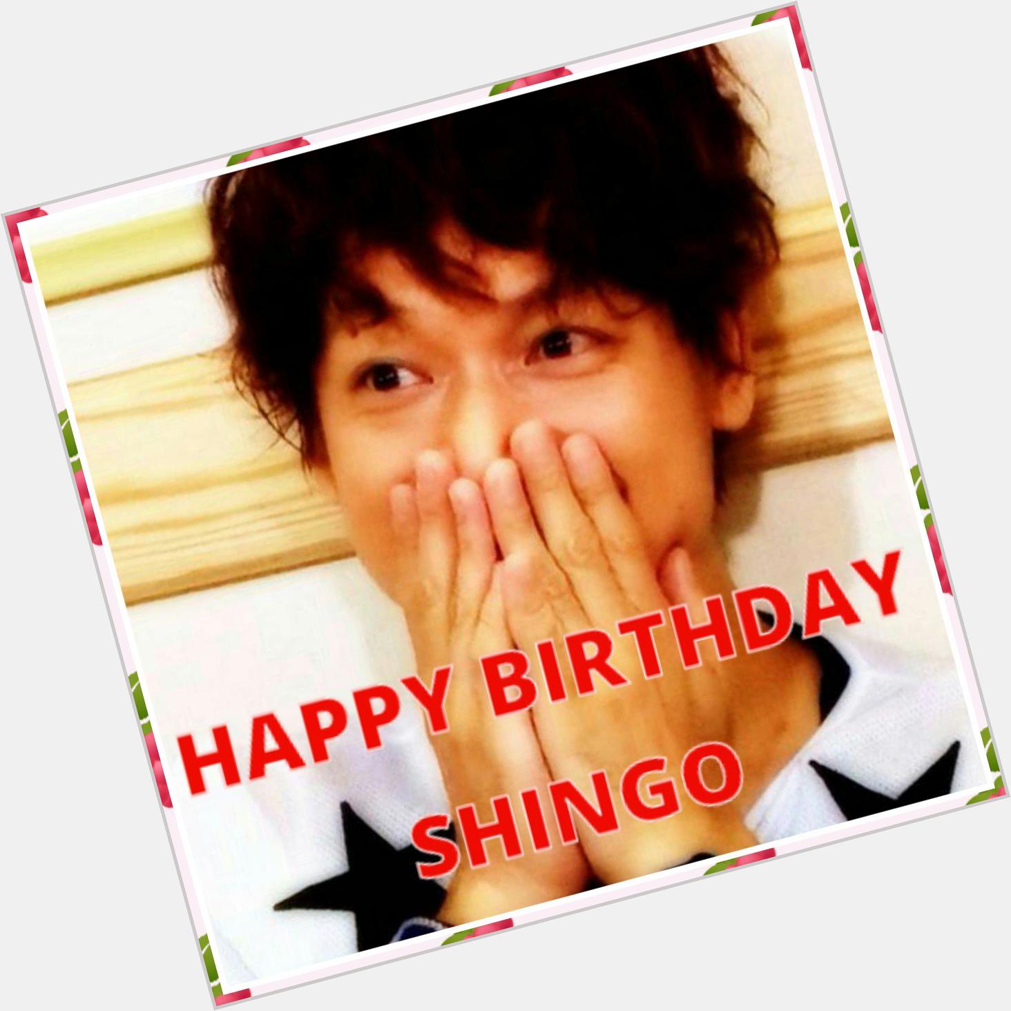Dear Shingo Katori  Happy 38th Birthday    