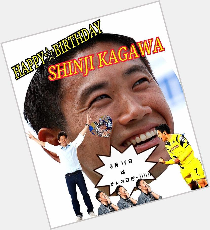 Happy Birthday SHINJI KAGAWA               