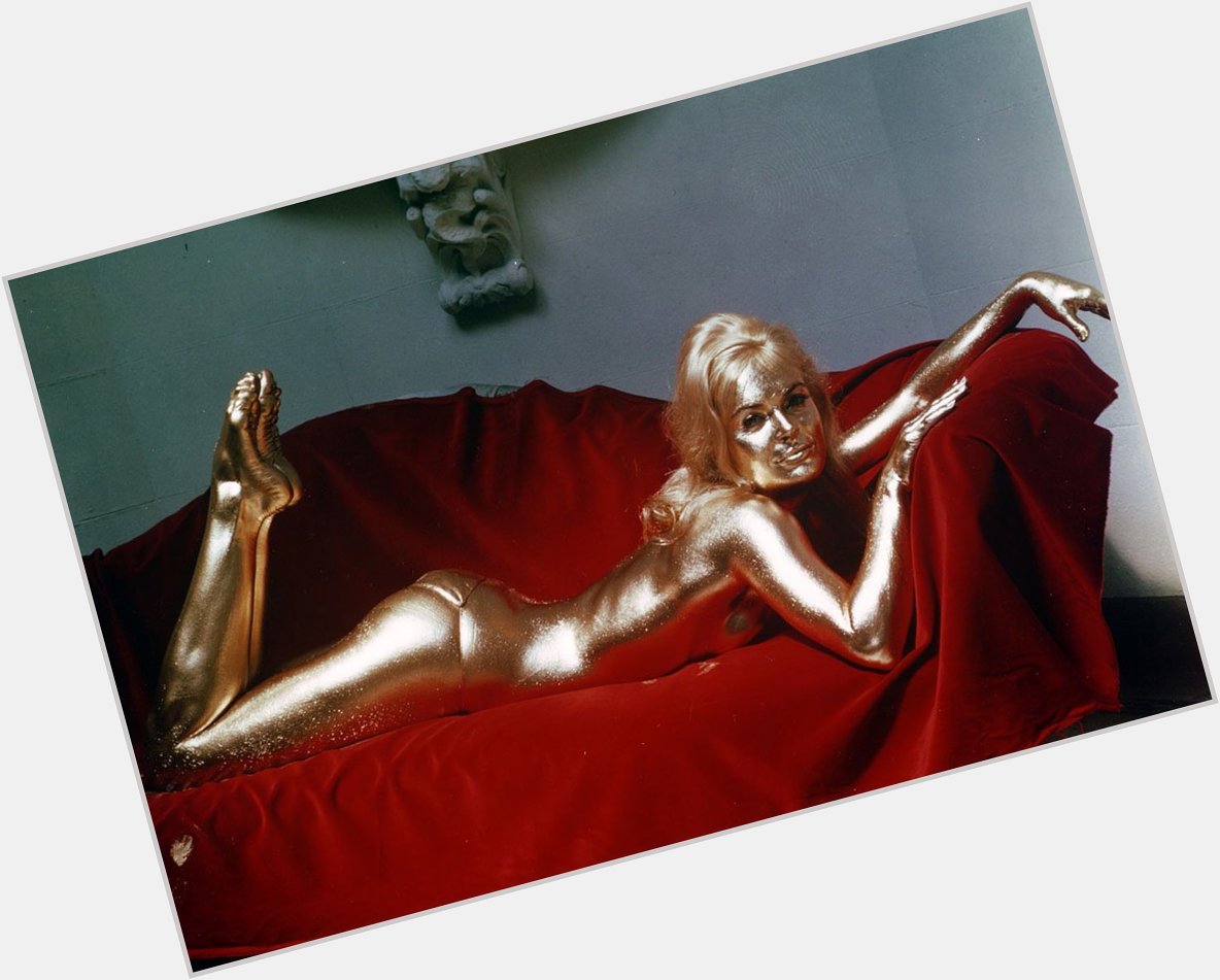 \"He likes to win\". Happy 80th birthday to the original golden girl, Shirley Eaton! 