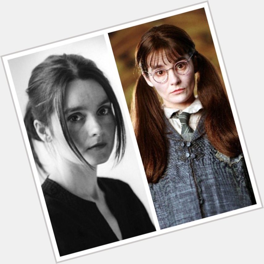 November 24: Happy Birthday, Shirley Henderson! She played Moaning Myrtle in the films. 