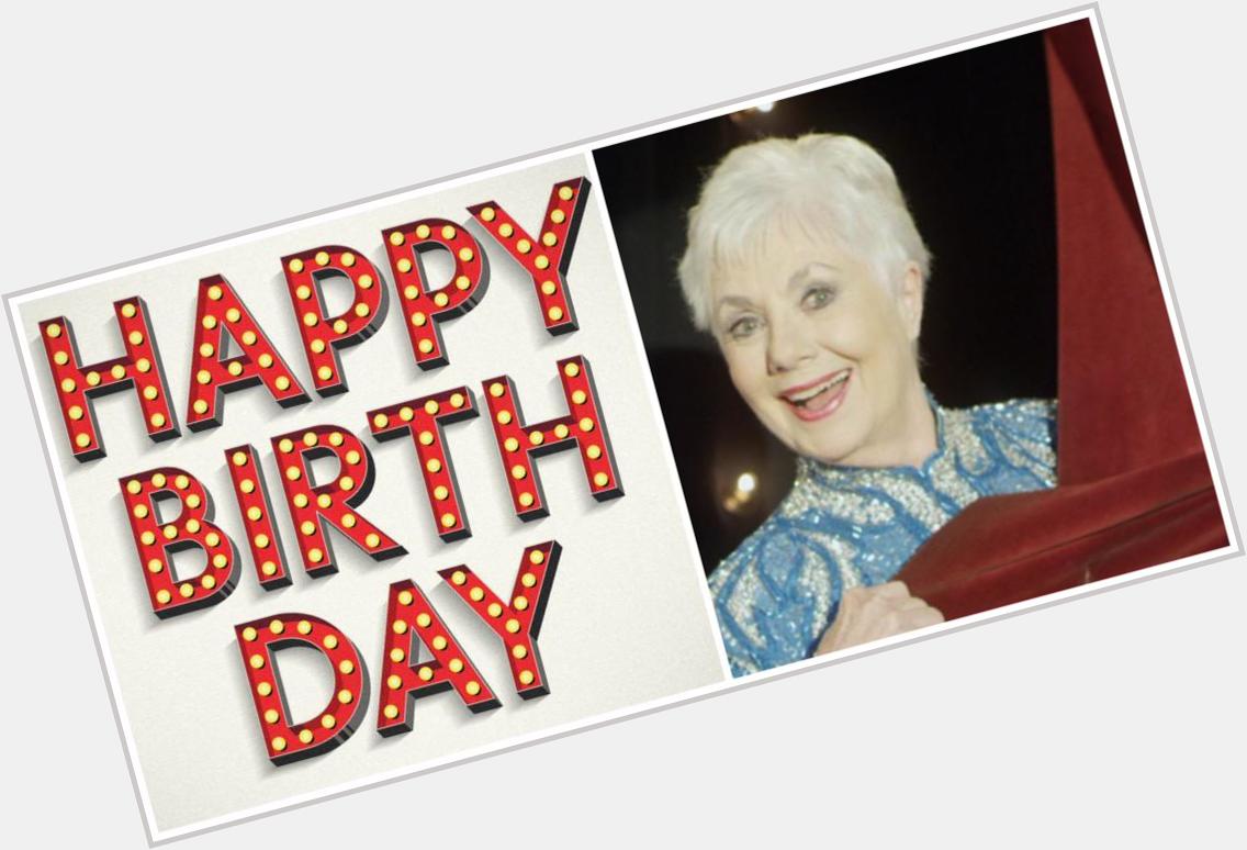 Happy Birthday to Shirley Jones who appears as herself in WAITING IN THE WINGS: THE MUSICAL. 