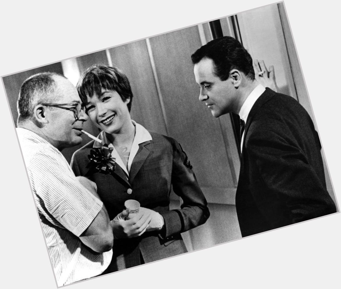 Happy Birthday to the fabulous Shirley MacLaine here on set of The Apartment (1960) with Billy Wilder and Jack Lemmon 