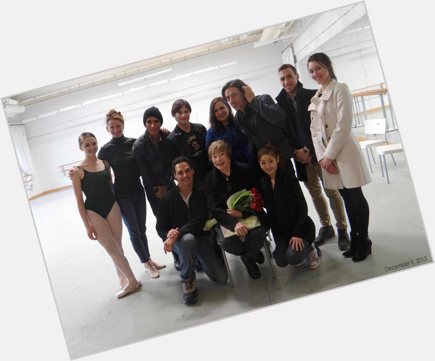 Happy Birthday to TWSB alum, Shirley MacLaine! to her surprise visit at The Washington Ballet, 2013: 