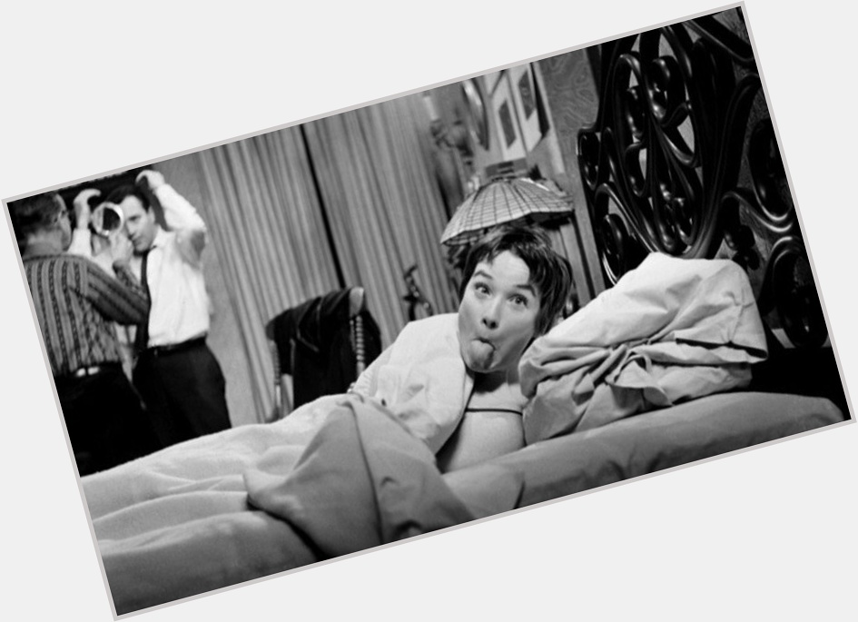 Happy Birthday to the sublime Shirley MacLaine, seen here having fun on the set of THE APARTMENT.   