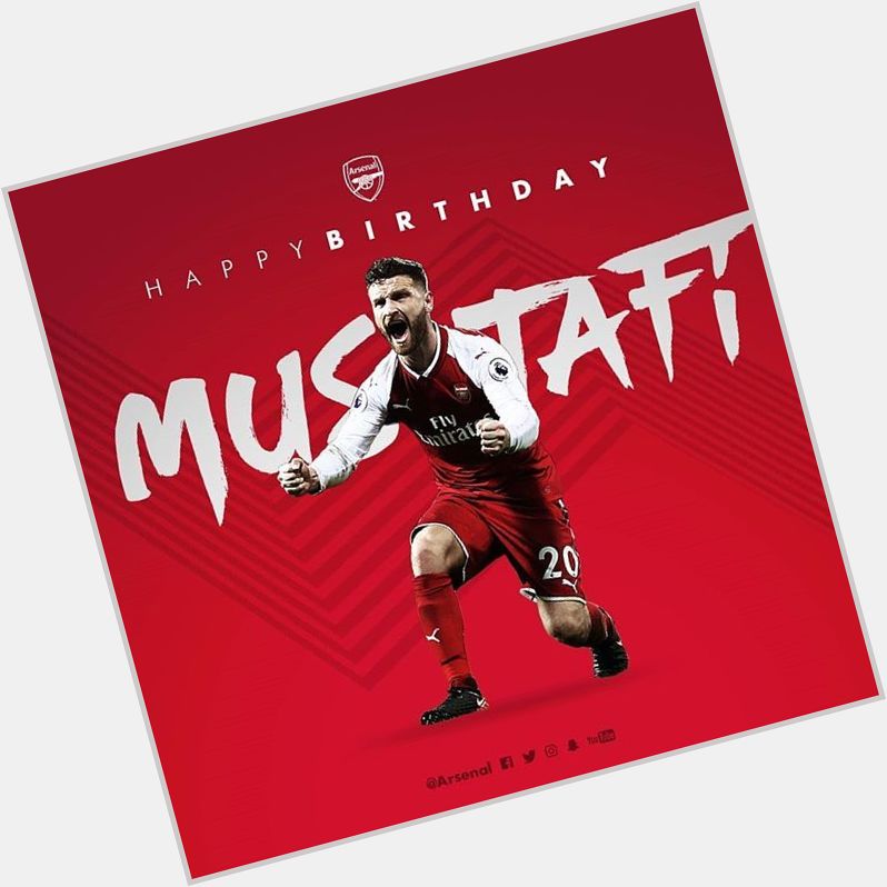 Happy birthday Shkodran Mustafi!
-AUS  