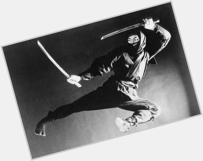 Happy birthday to Ninja Master Sho Kosugi! Let\s take a moment to appreciate the beauty of the classic Kosugi Kick : 