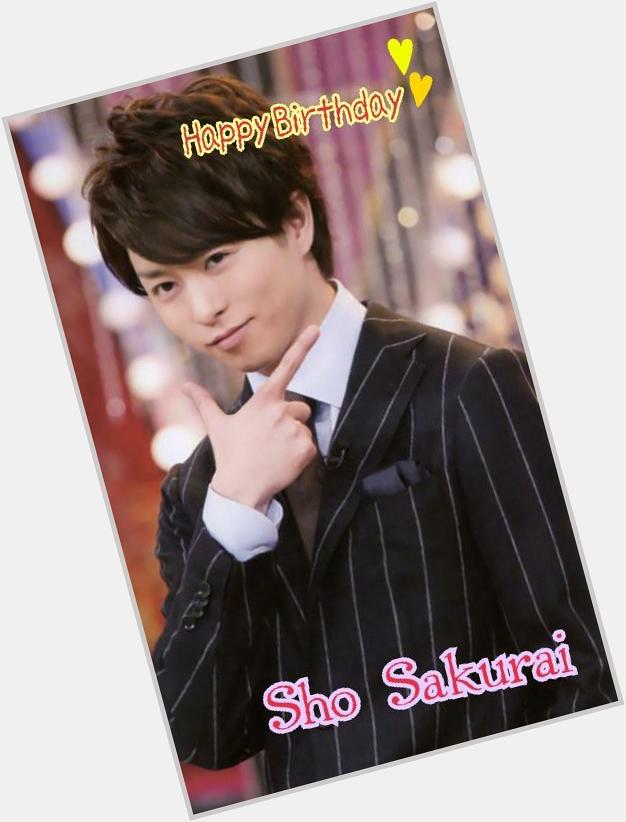          Happy Birthday      Sho Sakurai*´ * 