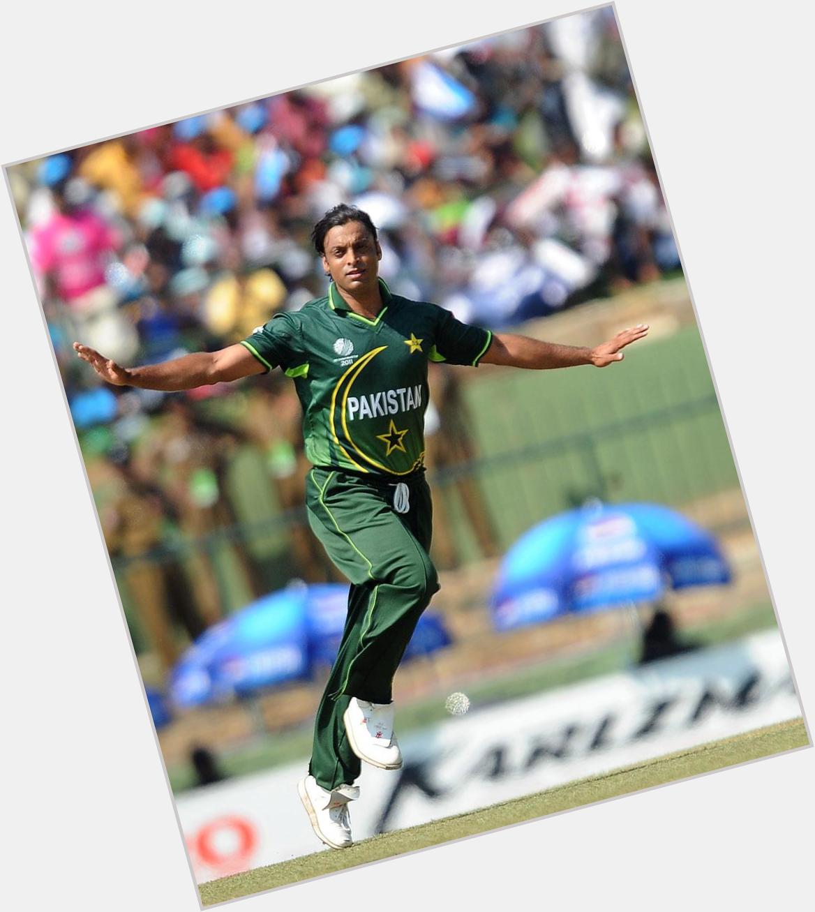 A very happy birthday to one of the fastest bowlers that Cricket has ever seen- Shoaib Akhtar! 