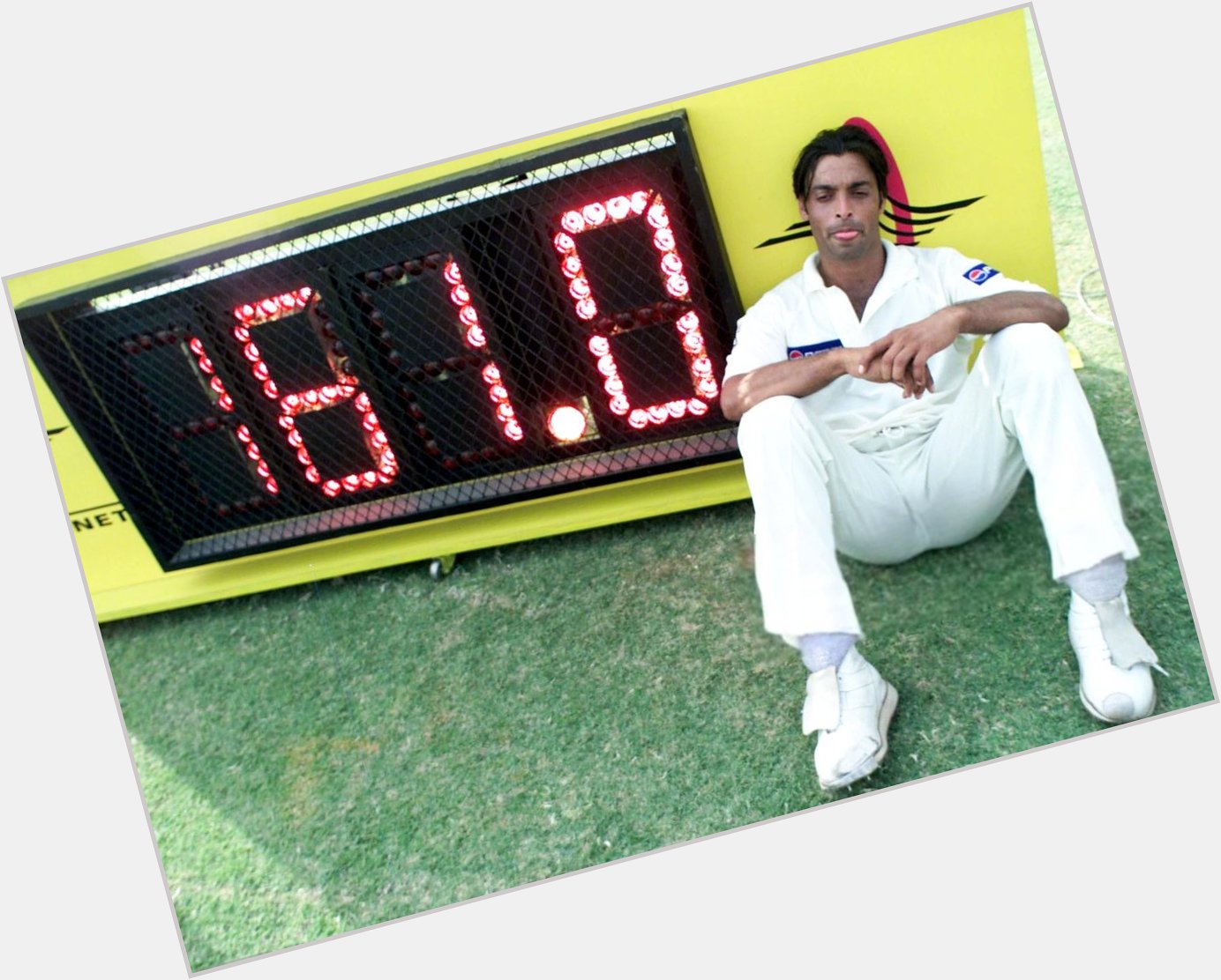 Fastest bowler ever to play the game;

Happy Birthday to Shoaib Akhtar  