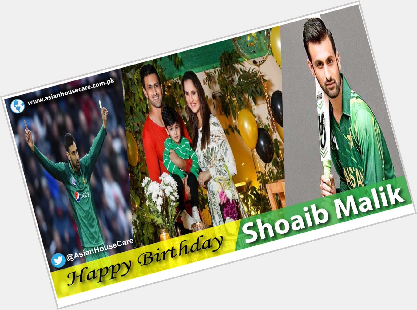 Happy Birthday, Shoaib Malik     