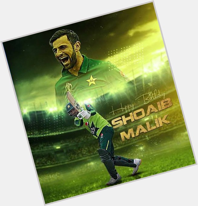 Here\s wishing a very happy 41st birthday to the ageless Shoaib Malik. Stay blessed Shoaib bhai!  