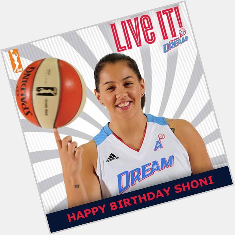 Happy Birthday to Shoni Schimmel today!  