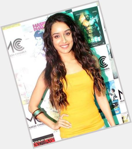 From  Fans  Wishes 1 of the gorgeous actress Happy Birthday Shraddha Kapoor... Luv u  