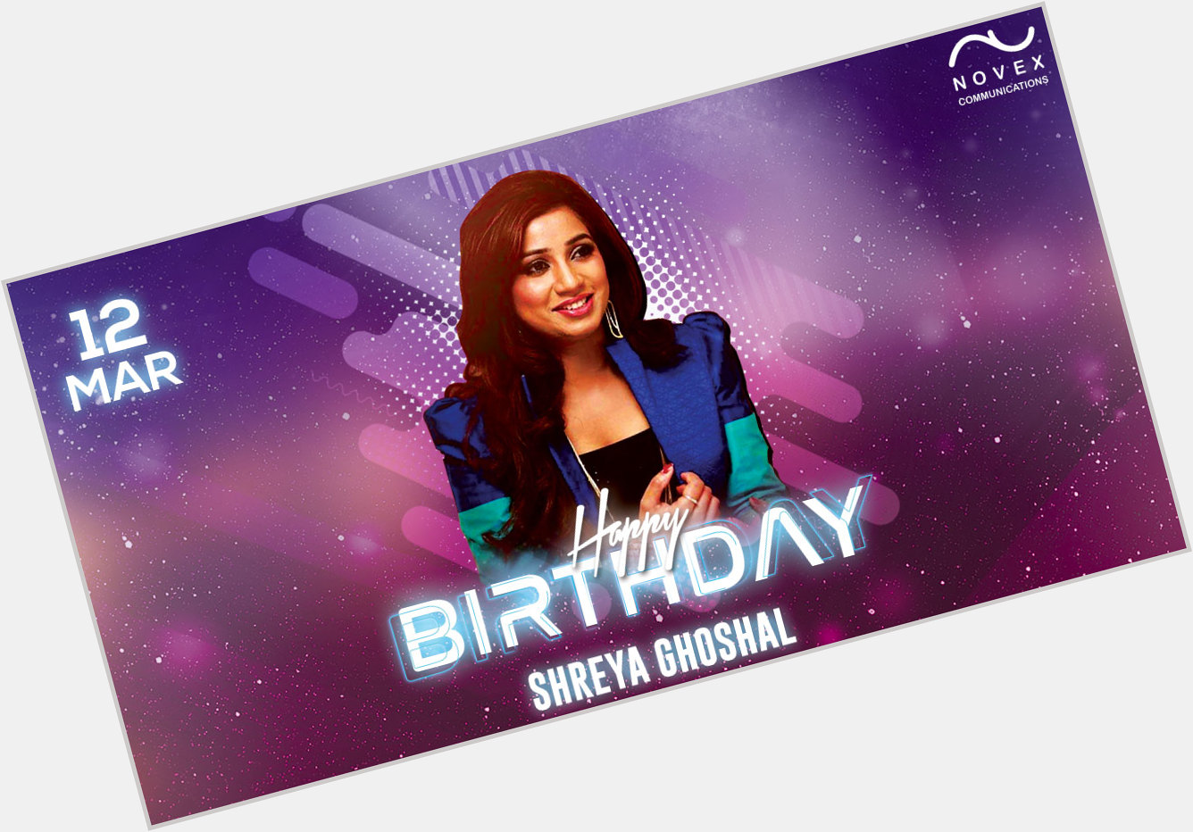 Happy birthday Shreya Ghoshal  