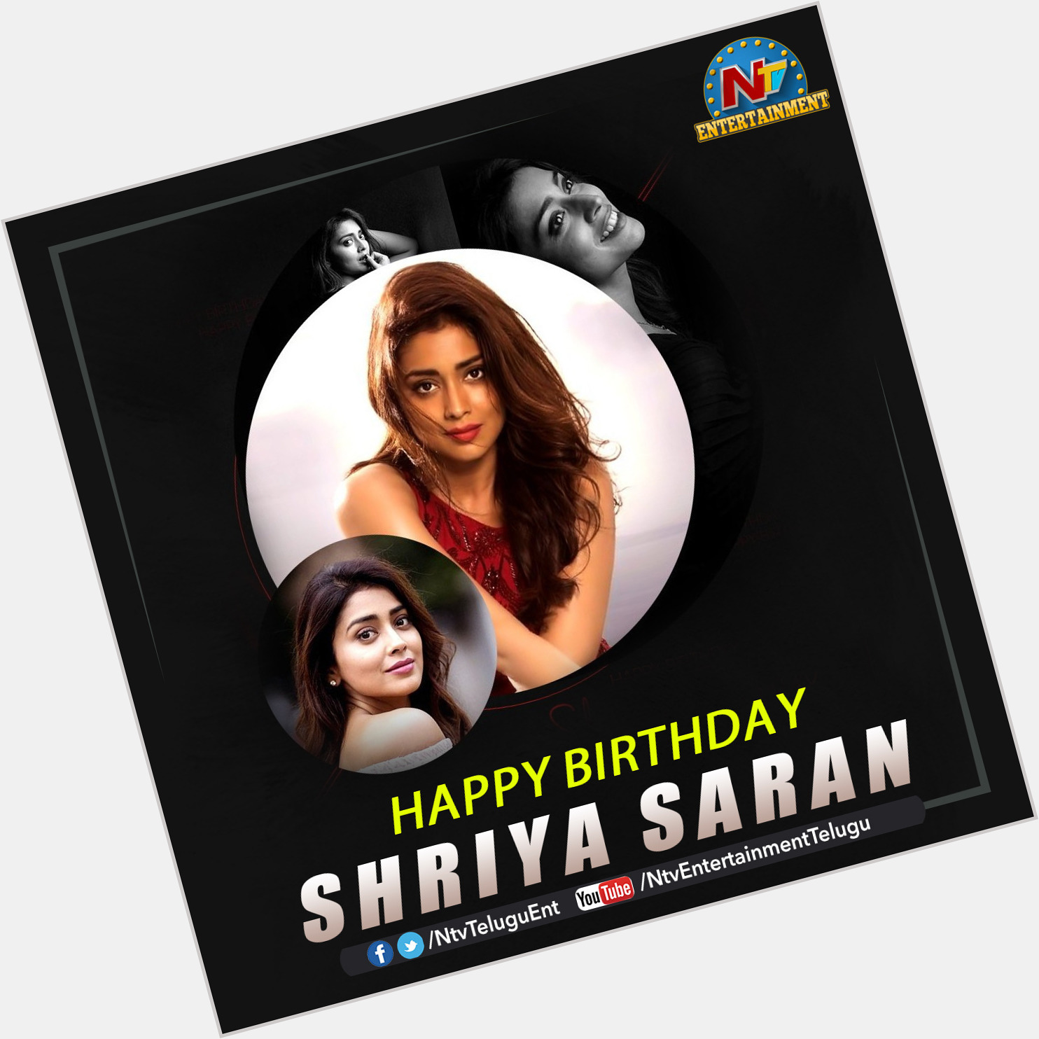 Wishing Shriya Saran a Very Happy Birthday!     