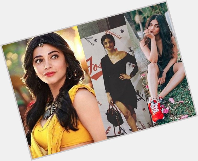 Happy Birthday Shruti Haasan: 5 pictures of the birthday girl that she is STUNNING  