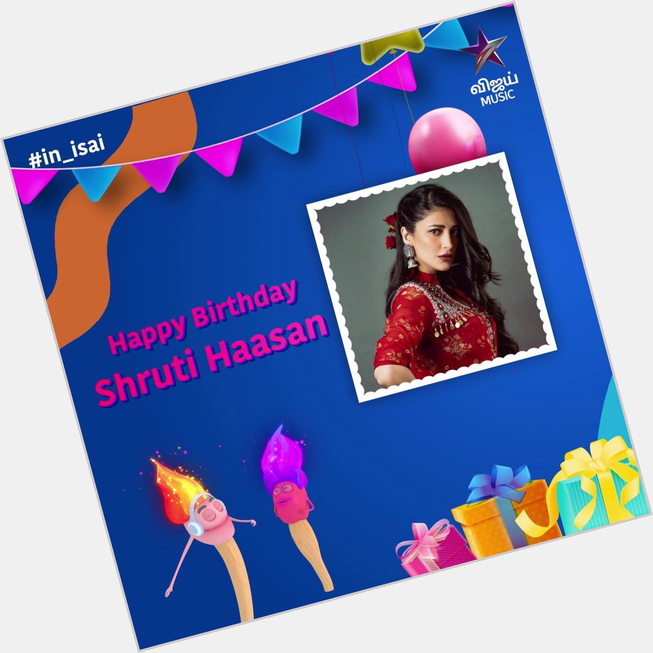 Happy Birthday, Shruti Haasan     