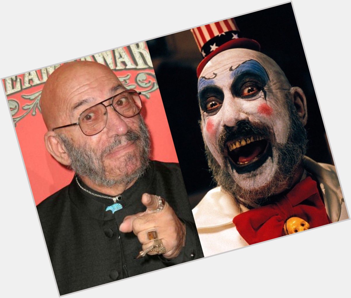 Happy birthday to the late, great, Sid Haig     