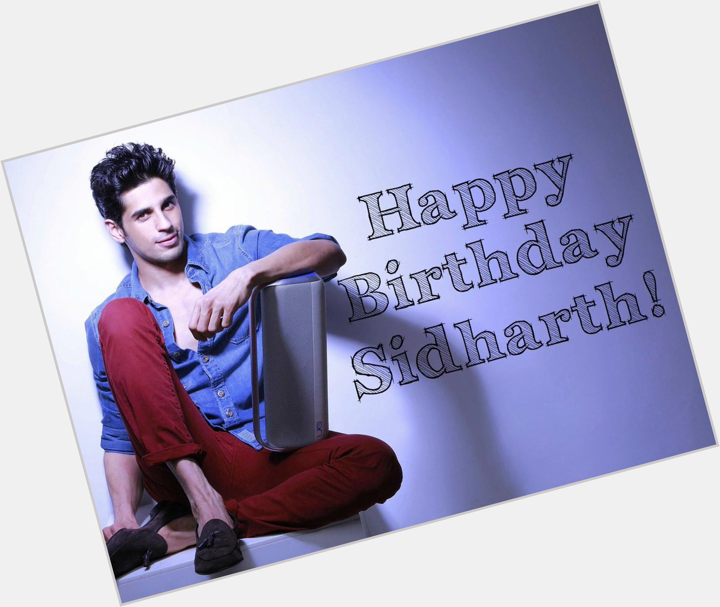 Happy Birthday Sidharth Malhotra! 
