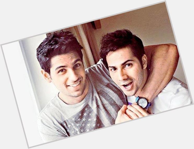 HAPPY BIRTHDAY SIDHARTH MALHOTRA on behalf of & all Varuniacs. Sorry for being late due to school. 