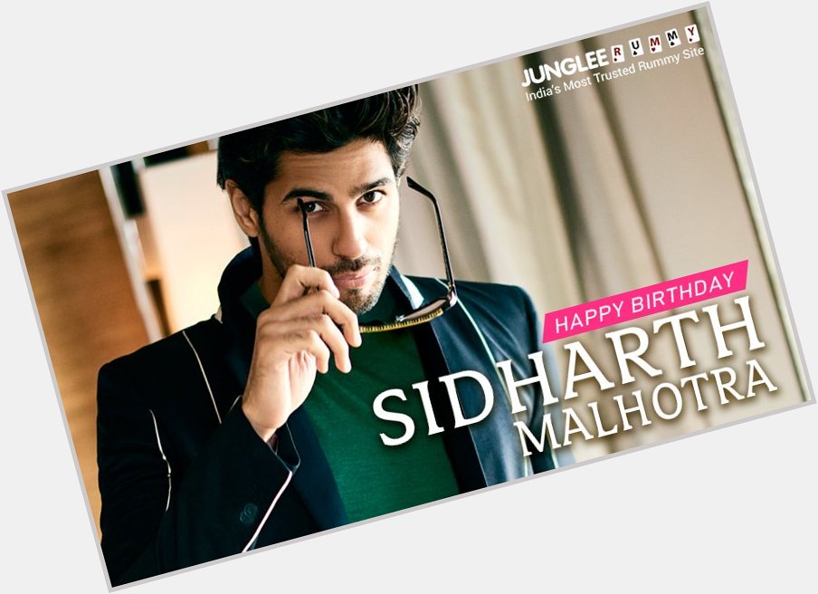 Here s wishing the handsome hunk Sidharth Malhotra a very happy birthday. 