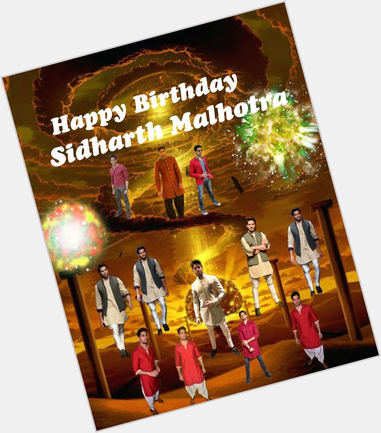 Happy Birthday Sidharth Malhotra   
