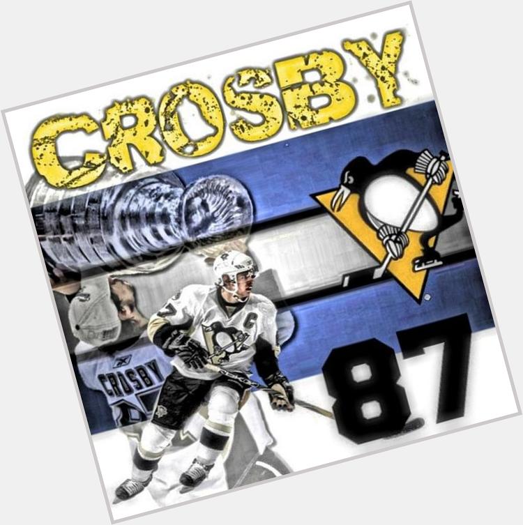 Happy 27th Birthday to Sidney Crosby!!!   