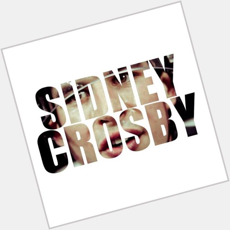 Happy 27th birthday sidney crosby! 