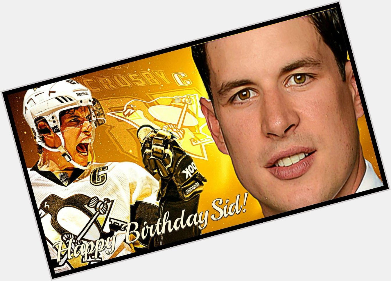 Wishing Pittsburgh Penguins Captain Sidney Crosby a very Happy 28th BDay!  May your Cup Runneth Over! 