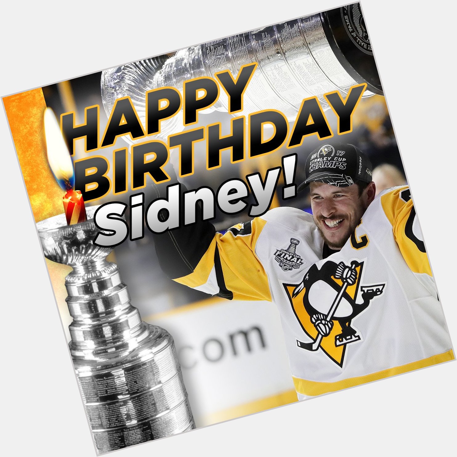 8-7-87
Happy Birthday to captain Sidney Crosby. 