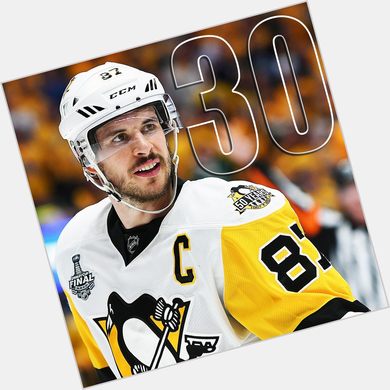 Sidney Crosby reaches another milestone today. 

Happy 30th birthday, Sid! 