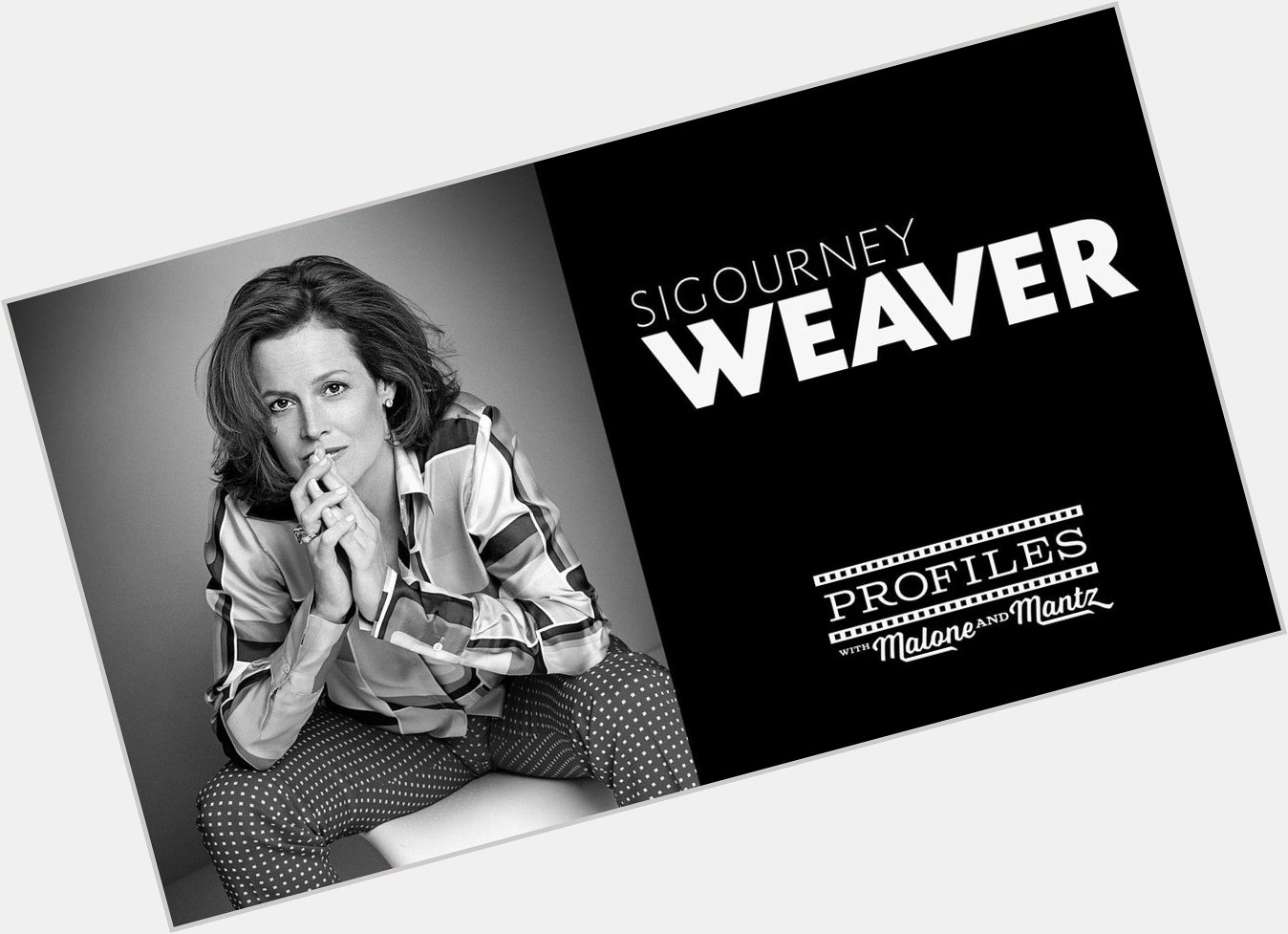 HAPPY BIRTHDAY SIGOURNEY WEAVER! WATCH our \"PROFILES\" on the screen legend HERE:  