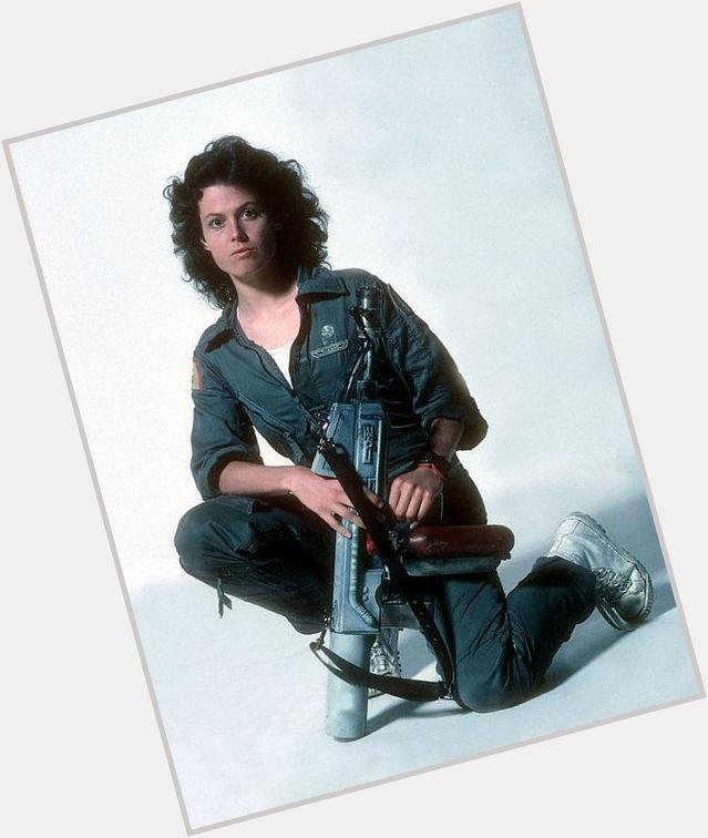No one can hear you scream Happy Birthday in Space. Happy 66th to Sigourney Weaver. 