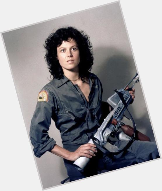 A very happy birthday to the always lovely and versatile Sigourney Weaver..   