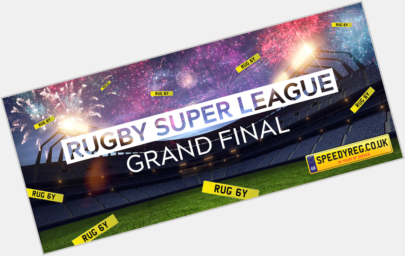 Happy Rugby Super League Grand Final 