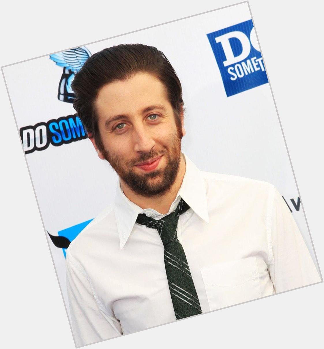 Happy birthday simon Helberg . What a legend with your comedy on 