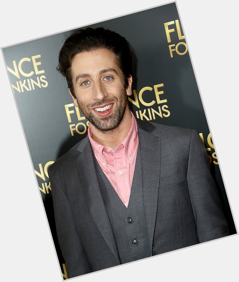 Happy birthday Simon Helberg you are 41 years old today and your great as Howard Wolowitz in The Big Bang Theory. 
