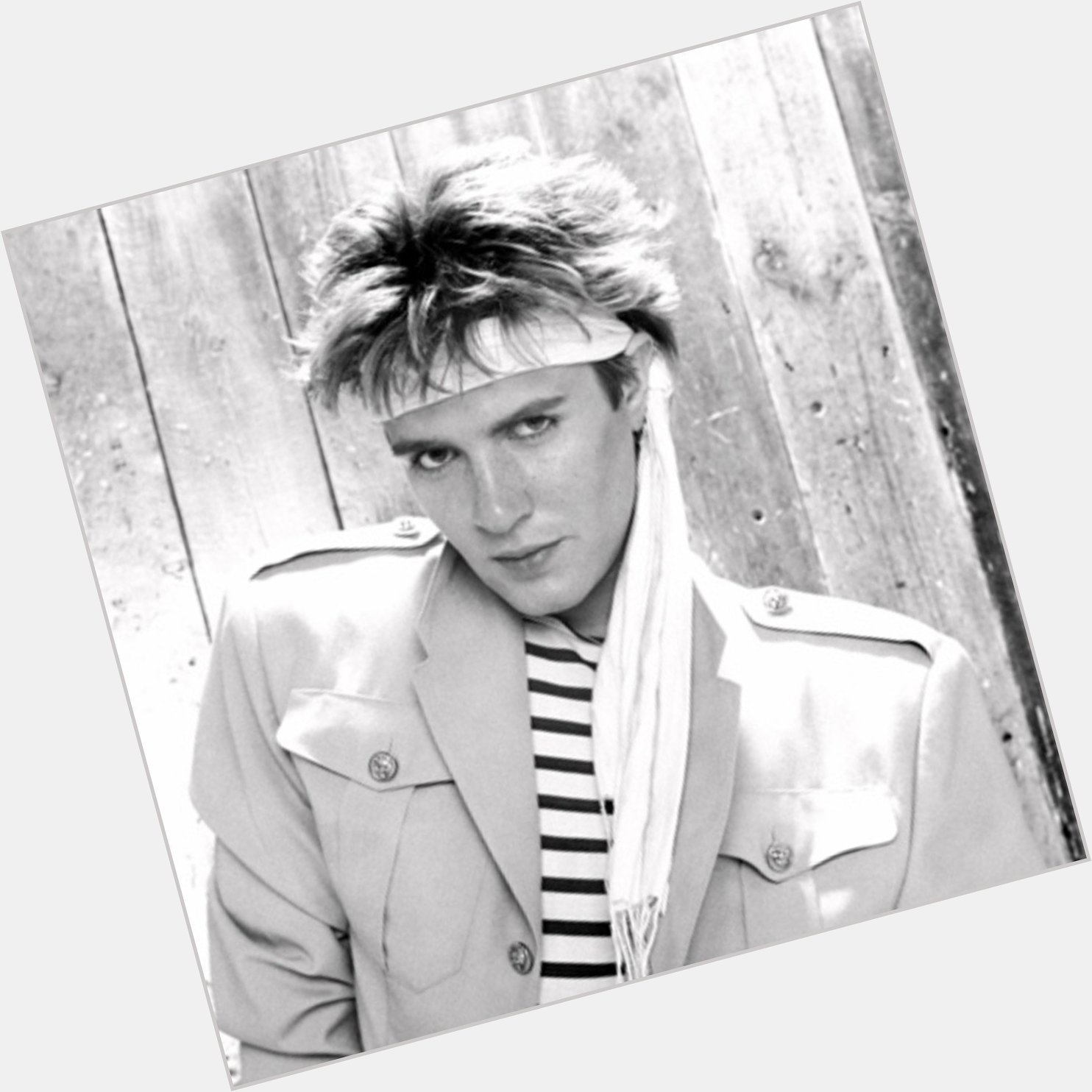\"We want to be the band to dance to when the bomb drops.\"
Happy 60th birthday Simon Le Bon Of Duran Duran. 