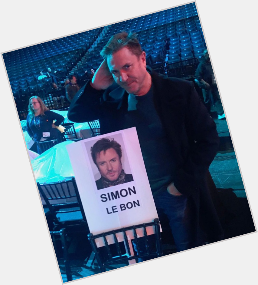 Happy 64 birthday to the amazing Duran Duran vocalist Simon Le Bon! 