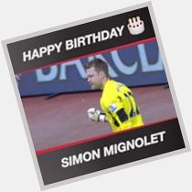 Happy Birthday Simon Mignolet!  