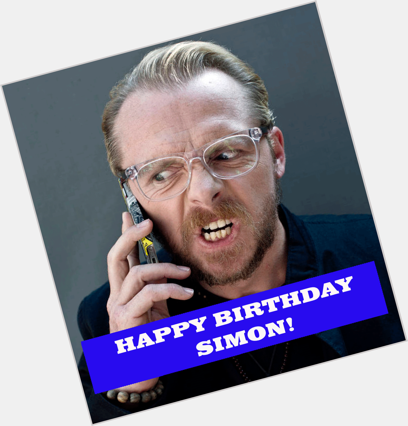 Movie Loft sending out a Happy Birthday to Simon Pegg!  One of our favorite movie Brits.  