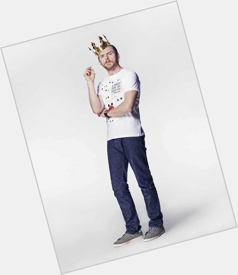 Happy birthday to the King ! Happy birthday Simon Pegg ! 