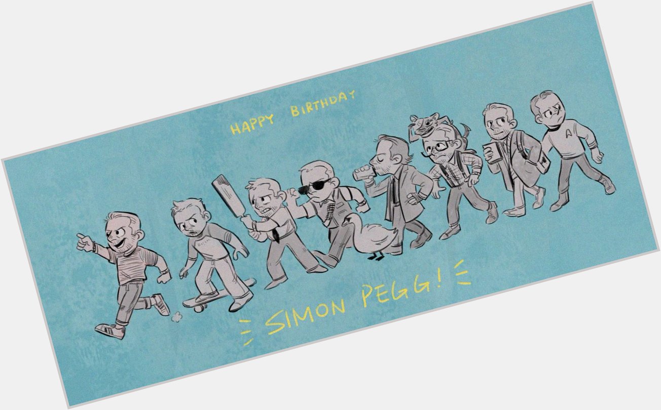 Happy birthday Simon Pegg!! 
