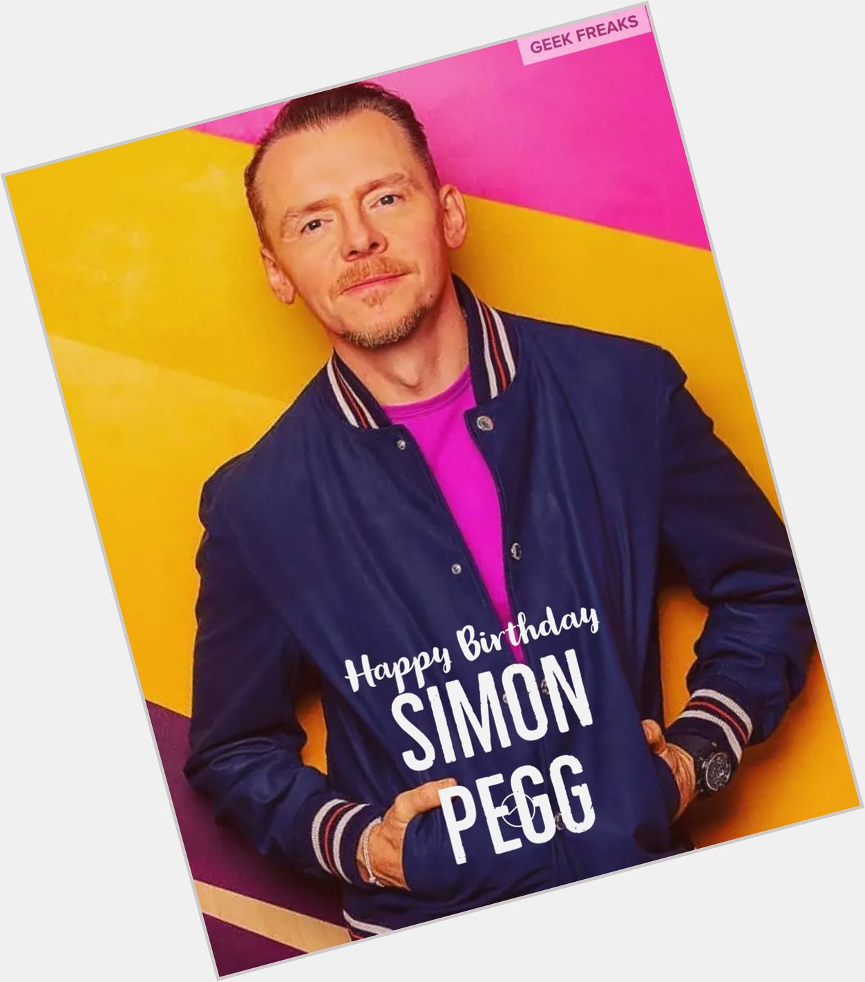 Happy Birthday to the talented Simon Pegg! 