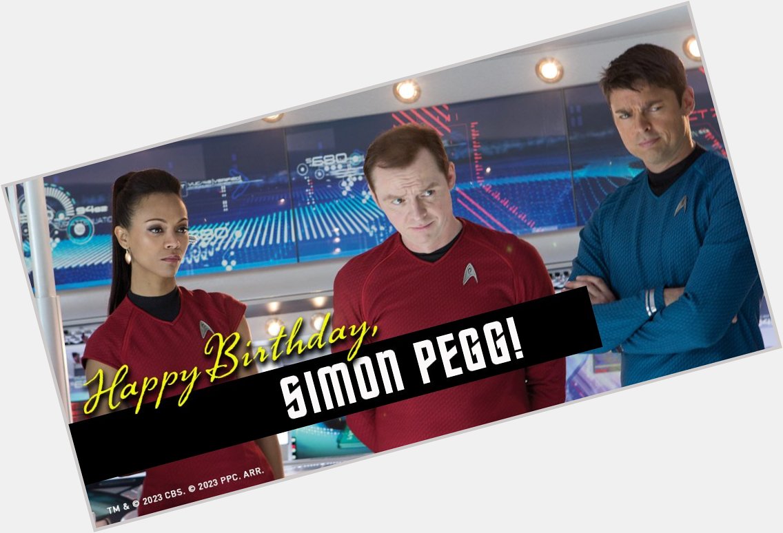 Happy Birthday, Simon Pegg!  