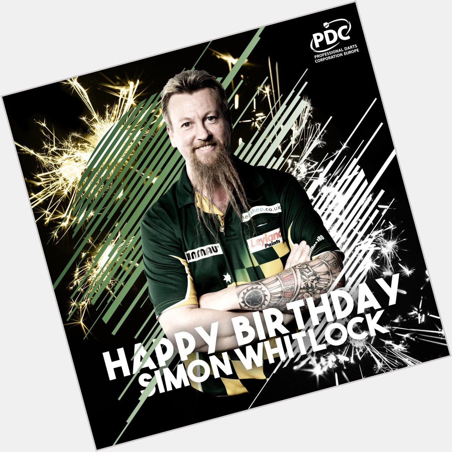 An amazing darts player. And an amazing person. Simon Whitlock turns 50 today. Happy birthday mate   