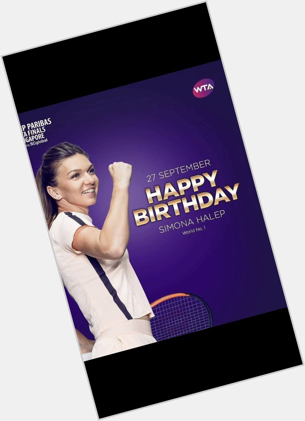 Happy birthday No1 WTA Simona Halep ! 