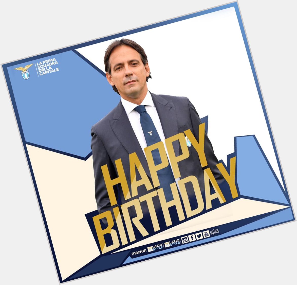 Happy Birthday Mr. Simone Inzaghi 4  4  .   